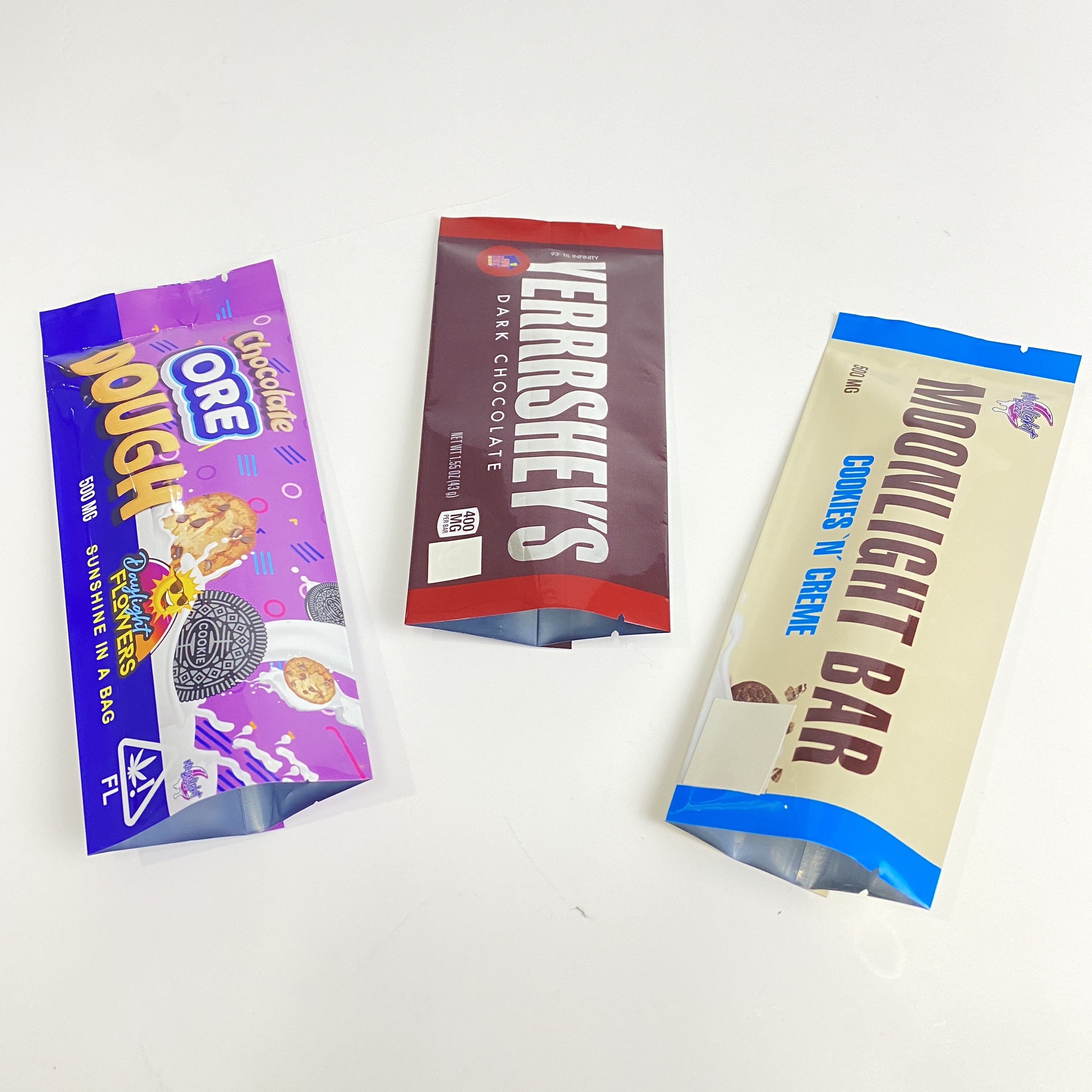 Sacchetti d'imballaggio del seme su ordinazione di Logo Back Sealed Bag Candy Gummies