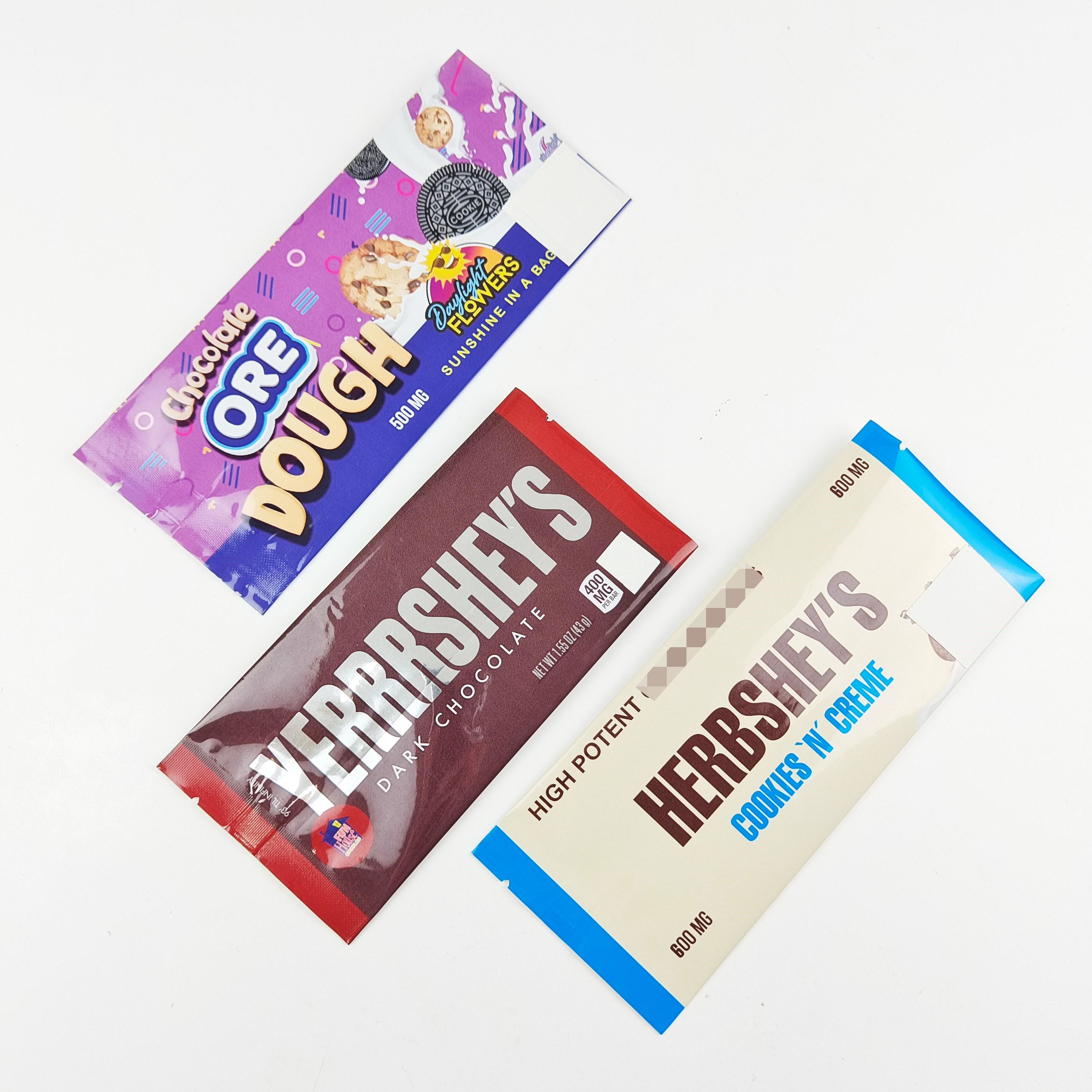 l'imballaggio del cioccolato 500mg insacca la borsa commestibile a prova d'umidità del pacchetto del di alluminio