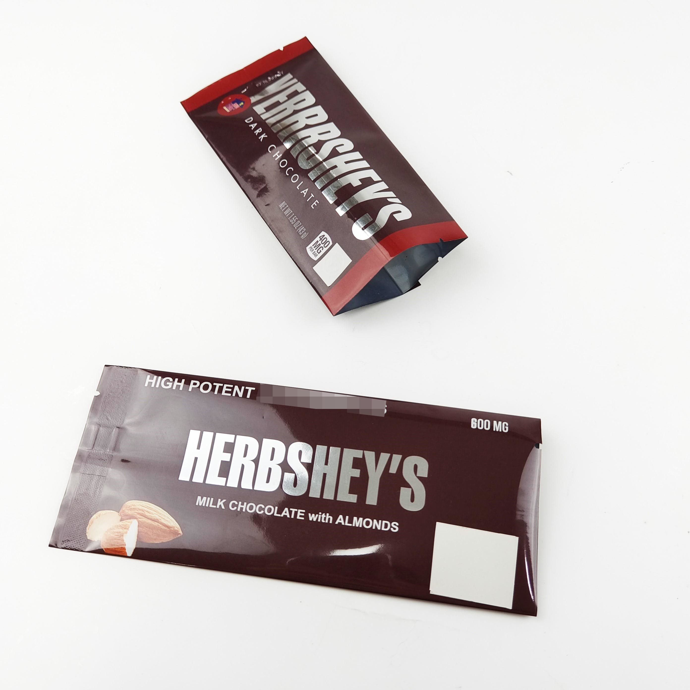 bustine su ordinazione d'imballaggio di Logo Foil Bag Chocolate Packing del sacchetto del cioccolato 600mg