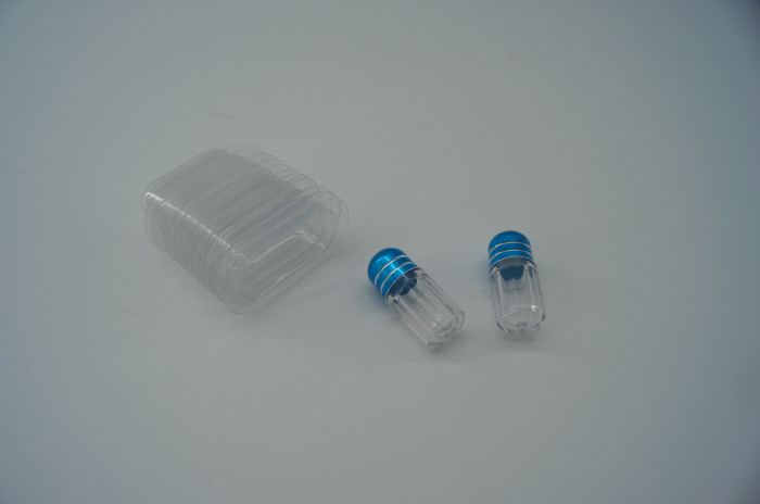 bottiglie vuote della medicina del cappuccio del metallo 10ml, bottiglia della plastica della medicina