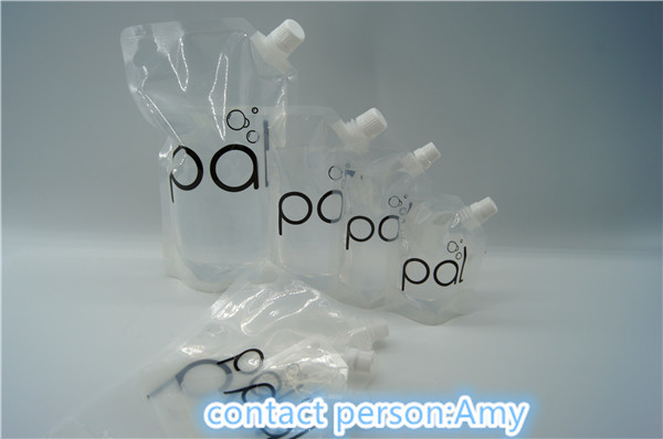 ANIMALE DOMESTICO d'imballaggio/NY/PE del doppio della chiusura lampo 200ml sacchetto biodegradabile del becco