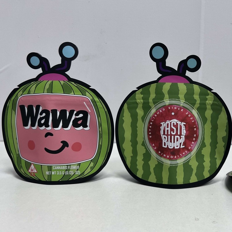 Incenso di erbe della stagnola di plastica che imballa il fiore della cannabis del sacchetto del supporto della borsa di Mylar su