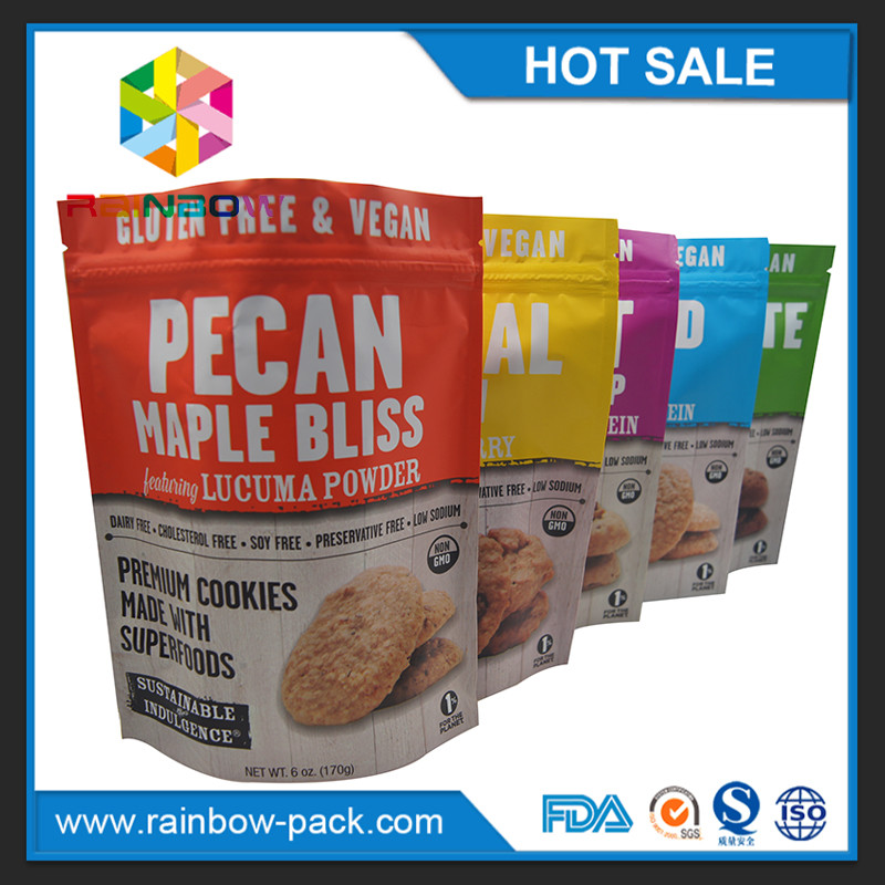 10g sacchetto a chiusura lampo di alluminio libero del campione della saldatura a caldo del nero delle borse di mylar di bpa riutilizzabile dei sacchetti della borsa della borsa 1kg della borsa 500g della borsa 100g