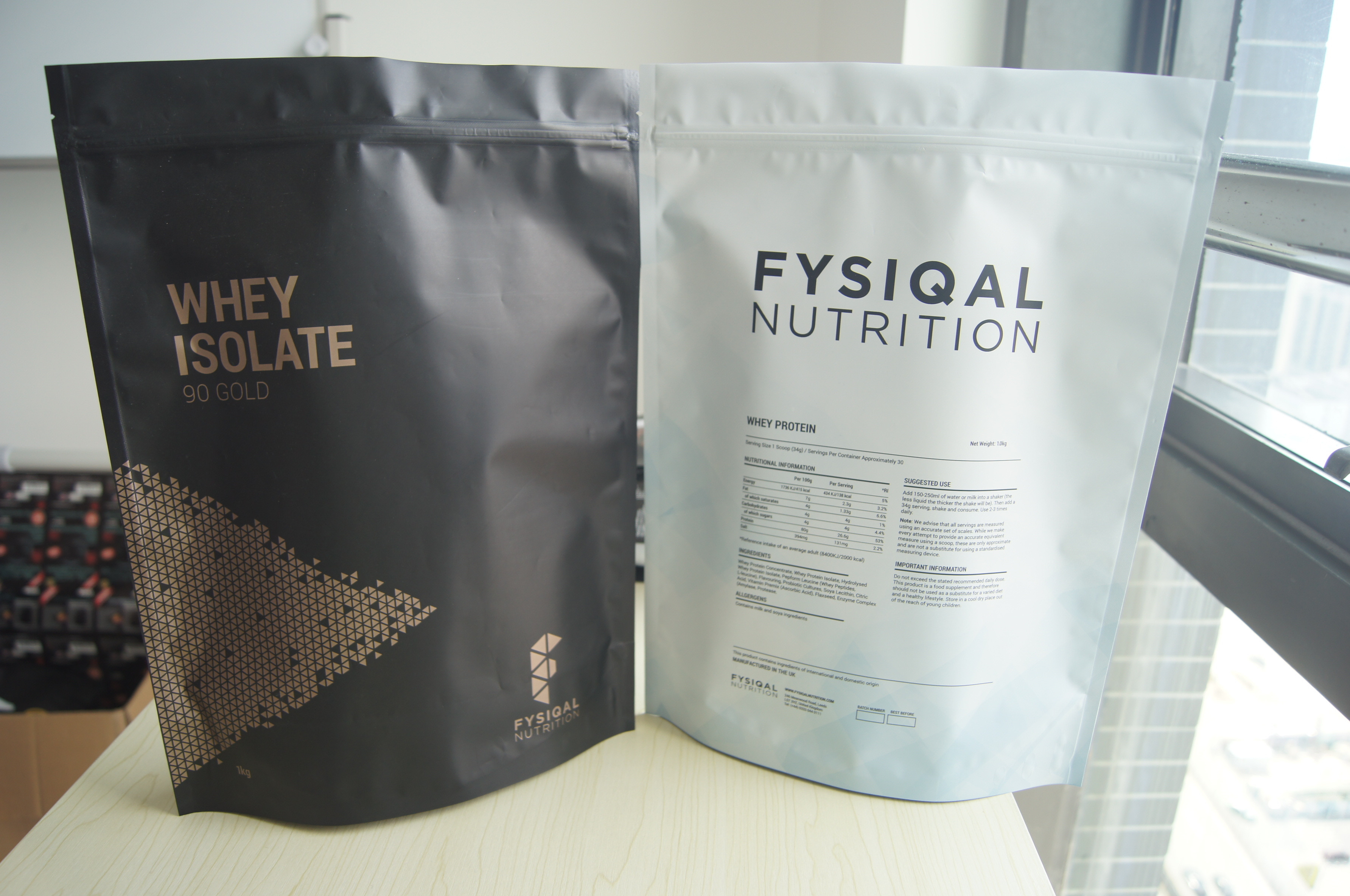 Stia sulle borse di polvere del proteina del siero del di alluminio per 480g