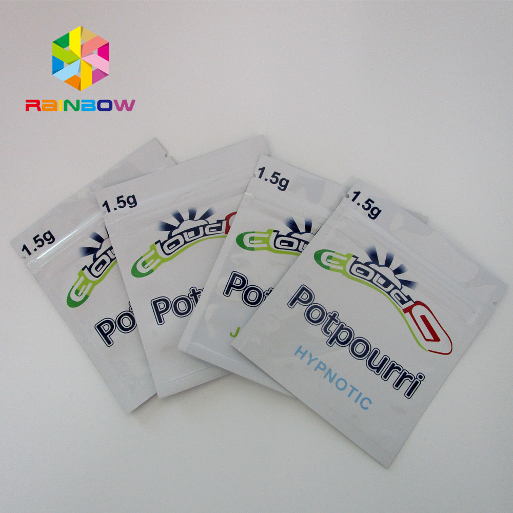 La pillola maschio di potenziamento insacca 3 - sacchetto piano dello zip laterale della guarnizione che imballa con il foro di caduta