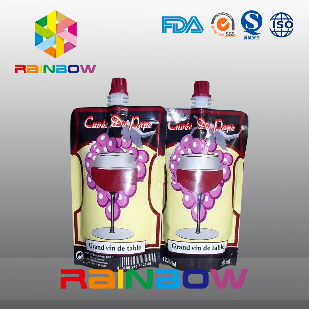 Gli alimenti per bambini riutilizzabili insaccano/sacchetto degli alimenti per bambini che imballa con la metropolitana ed il cucchiaio del becco