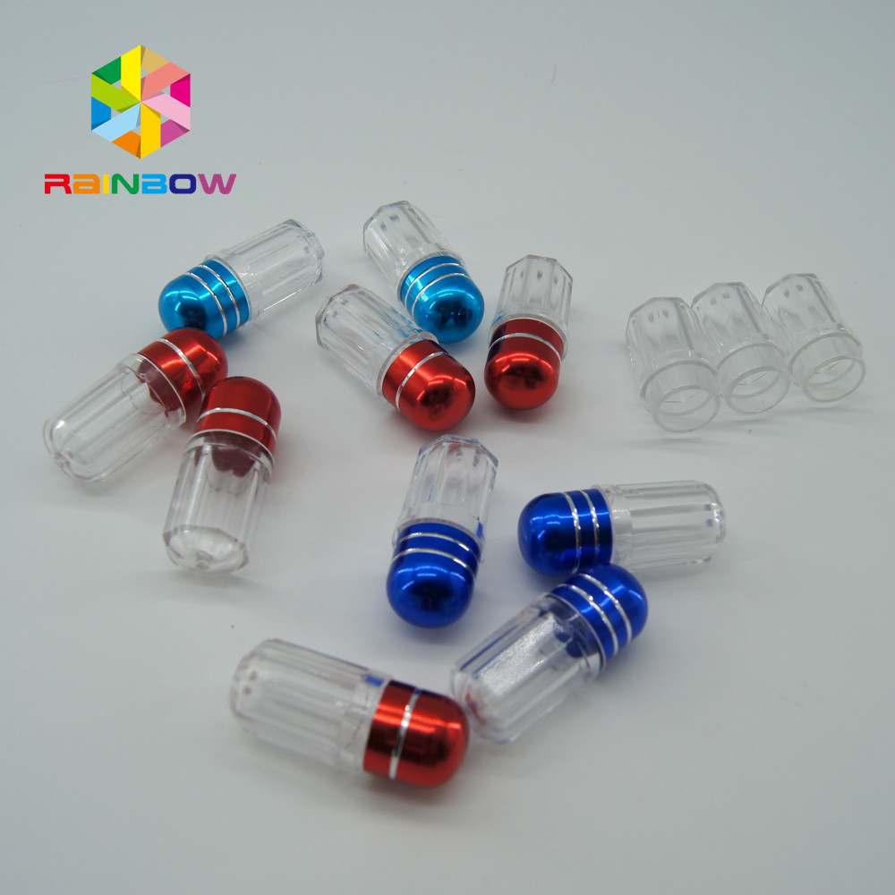 Capsule di sesso Rhino Bottiglie di compresse di plastica / Contenitore di capsule Empry