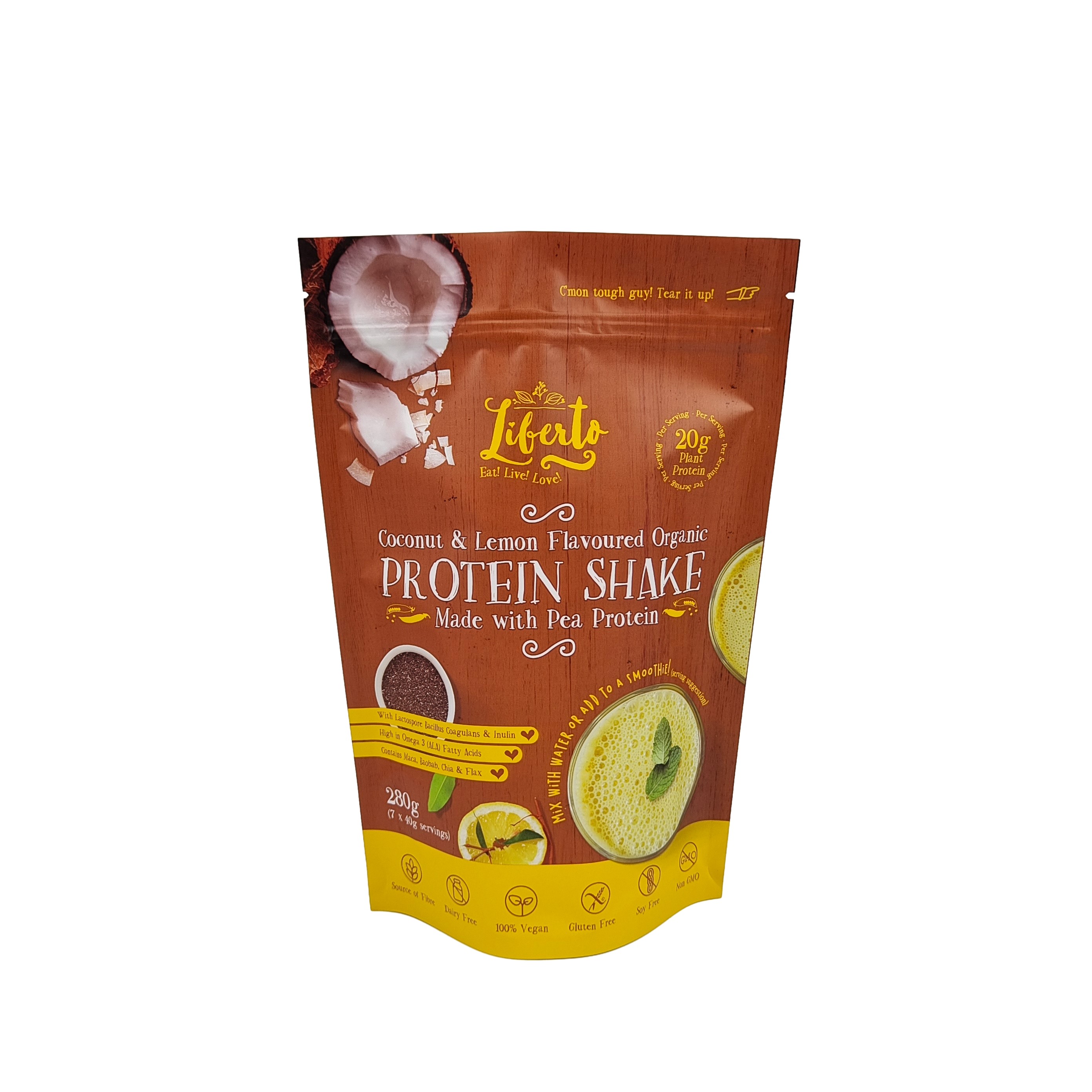 Borse di plastica ziplock stampate su misura per imballaggi in polvere