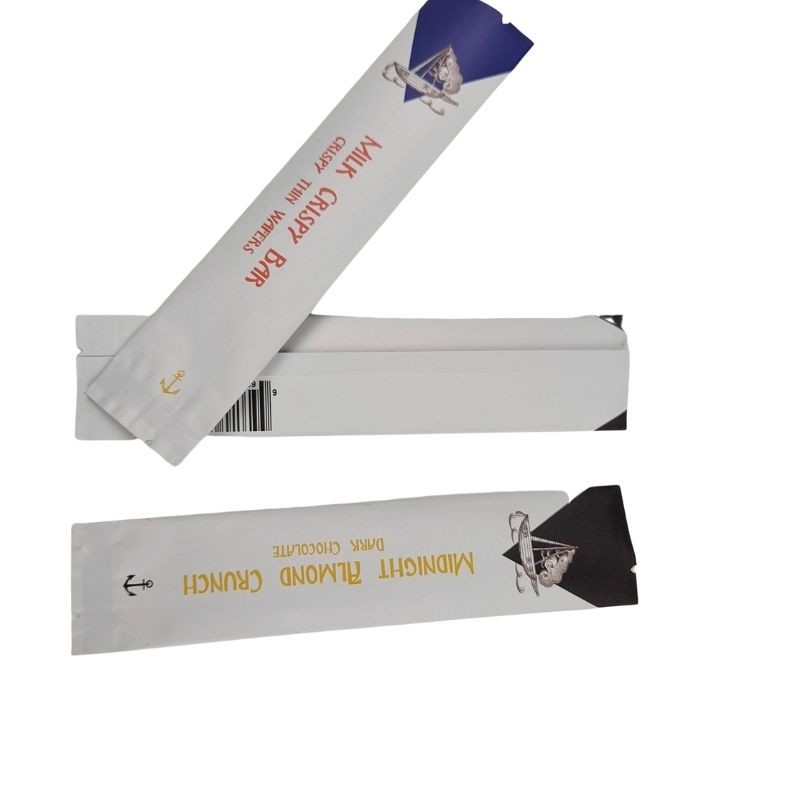 Easy Tear Energy Bar Stick Packaging Plastic Foil Bag Confezionato con Bar di Cioccolato per Bar di Proteine