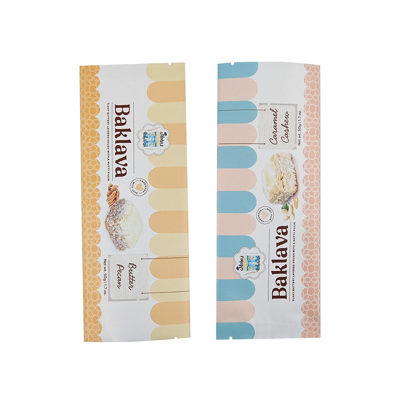 Ingrosso di qualità alimentare Custom stampato Flat Bag Bag Packaging Low MOQ Biodegradabile sacchetto di borsa