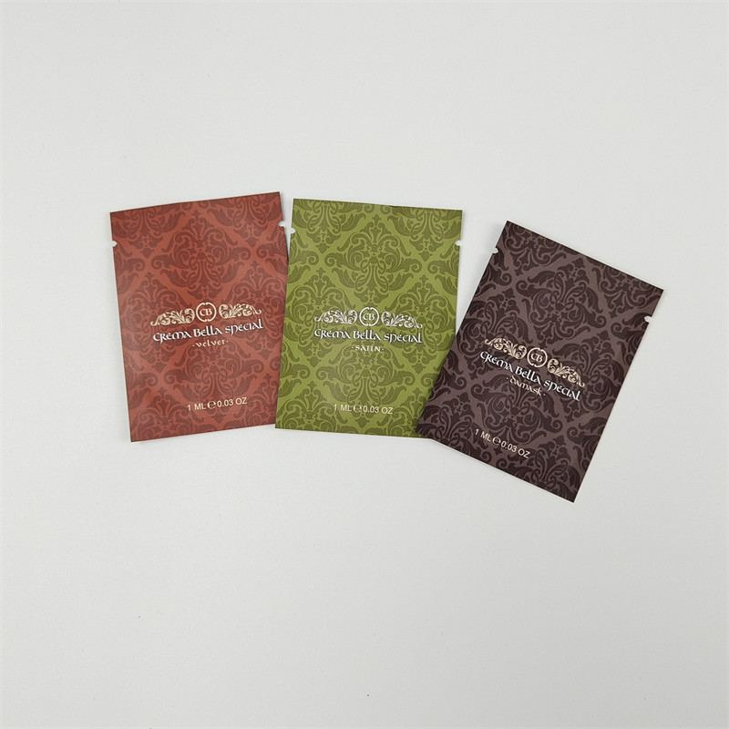 Imballaggi per cibi e chicchi di caffè in piccolo sacchetto di foglio per campioni