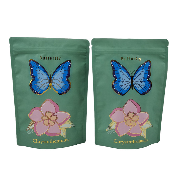 Sacchetti Mylar ri-chiudibili personalizzati con cerniera di stampa digitale con confezione di caramelle gommose