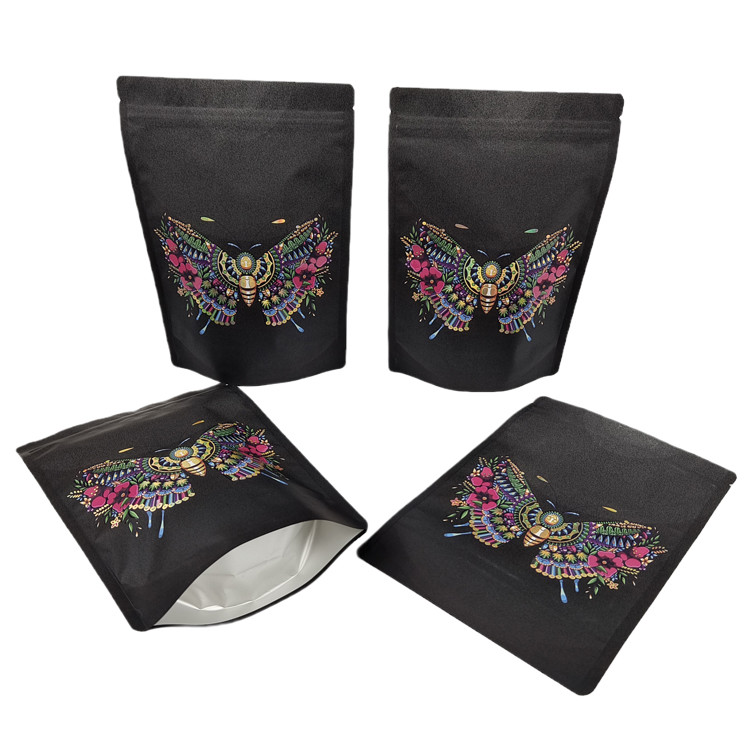 Vendita a caldo Sacchetti a prova di odore personalizzati con logo Stampa digitale Sacchetti Mylar biodegradabili resealabili