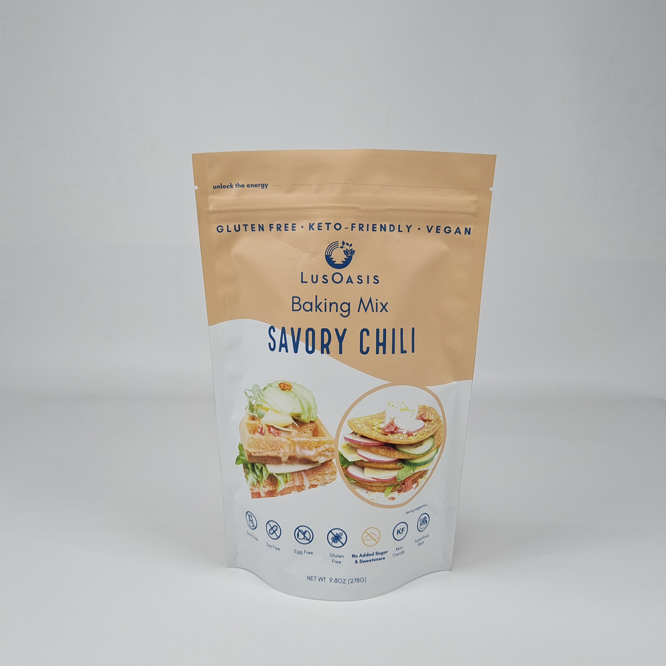 Stampa personalizzata Sacchetto di imballaggio in plastica sigillato termicamente per caramelle di nocciola cioccolato tè caffè imballaggio stand up bag