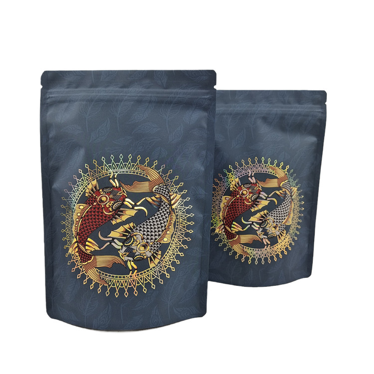 Materiale stratificato Stand Up Food Sacchetto di plastica con proprio logo Stampa digitale Gummie Candy Packaging