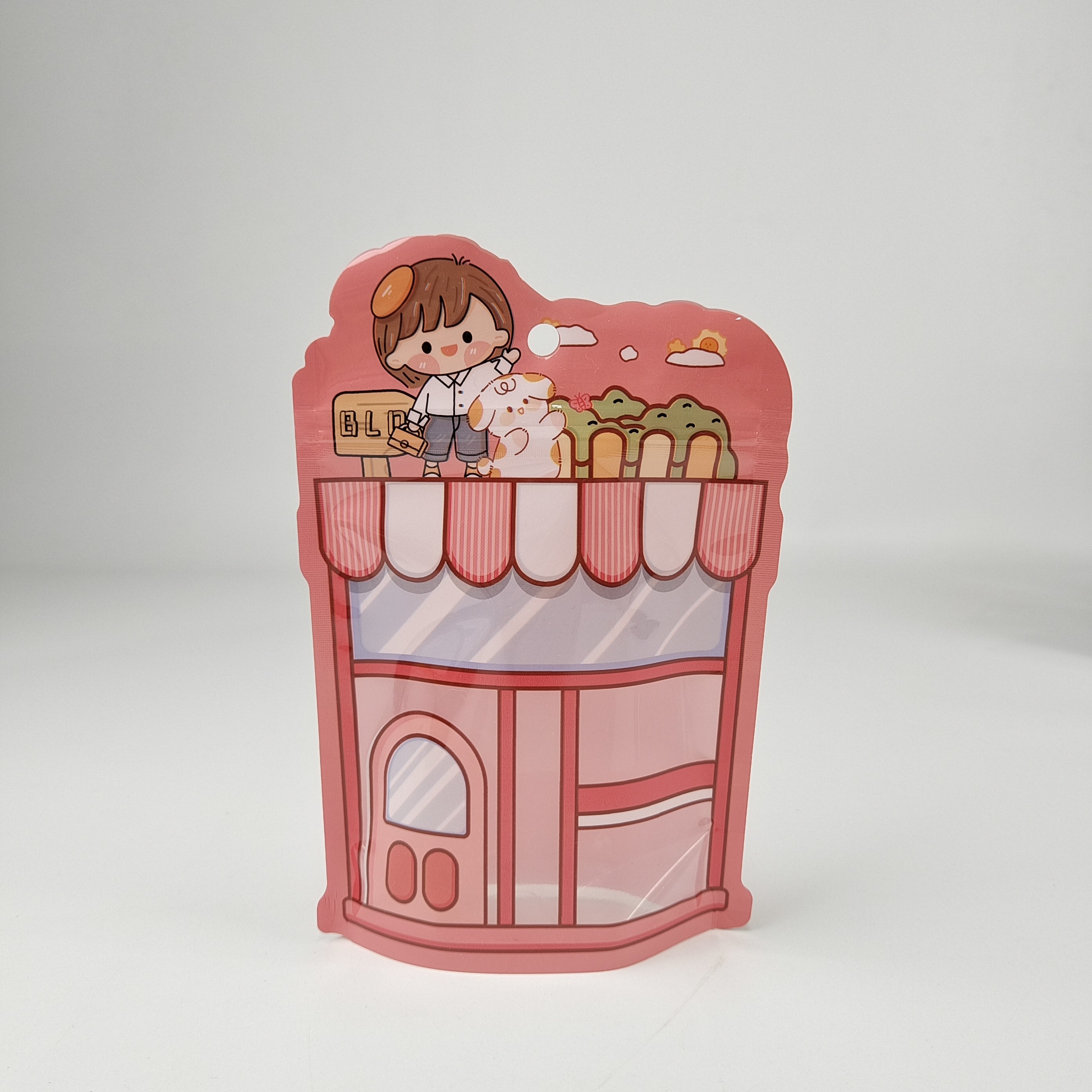 Produttori confezione portatile a marchio personalizzata chip di biscotti caramelle ziplock sacchetto alimentare in polipropilene Mylar