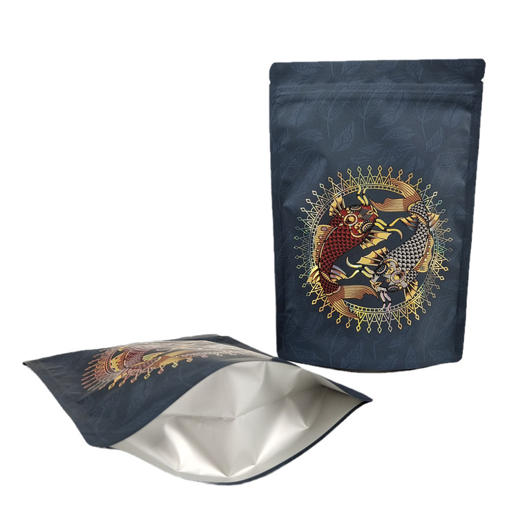 Sigillo termico stampato su misura 3.5 7g 1 oz di plastica Soft Touch Mylar Bag Digital Print Gummie Candy Packaging