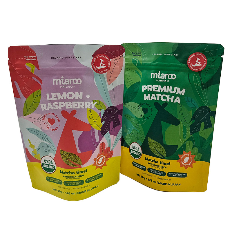 Sacchetti di plastica trasparenti 500g sacchetti Mylar sacchetti Mylar stampati su misura cerniera