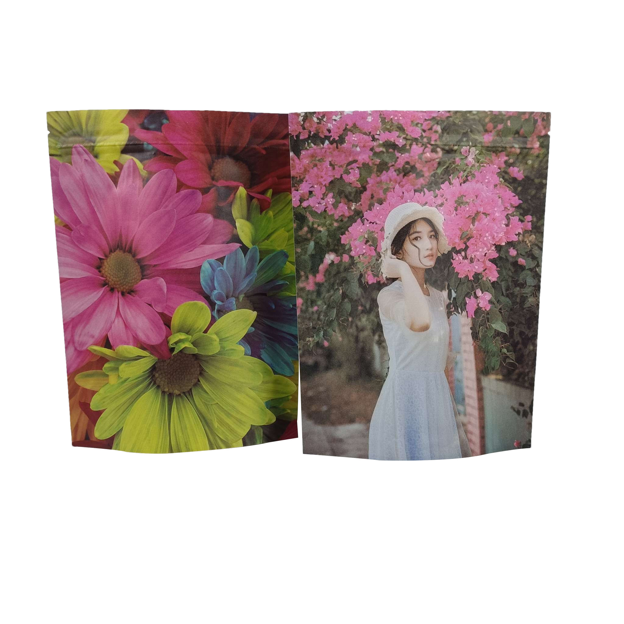 Sacchetti di imballaggio alimentare in plastica a chiusura a cerniera di plastica