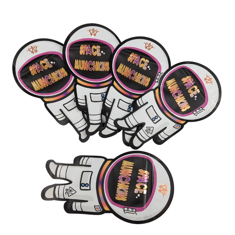 Stampa personalizzata 3.5g 7g 14g Stand Up Bag Gummy Edible Packaging Mylar Aluminum Foil Childproof Zip Lock Bags