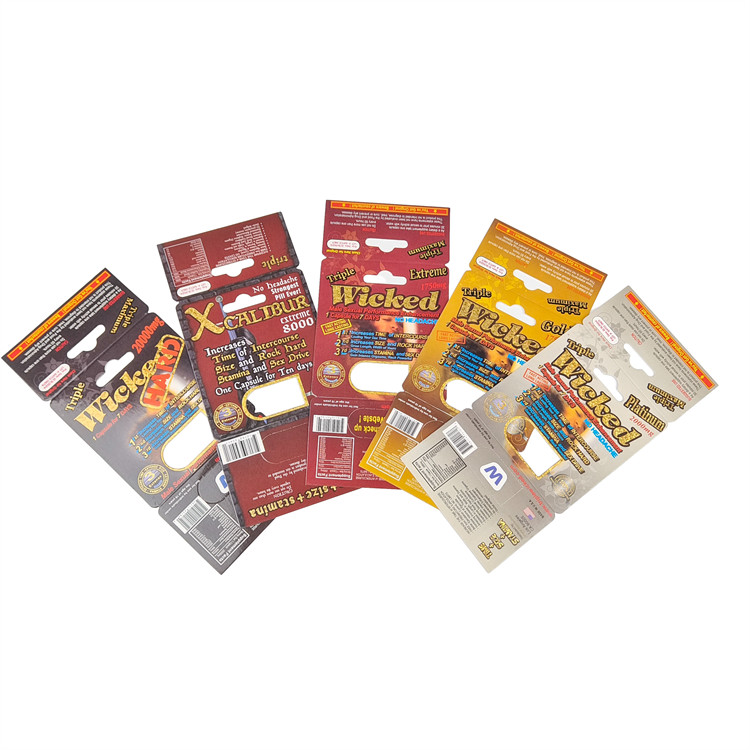 100% biodegradabile Custom White Cardboard Paper Box Best Selling Royal Honey Packaging Paper Box Per Uomini