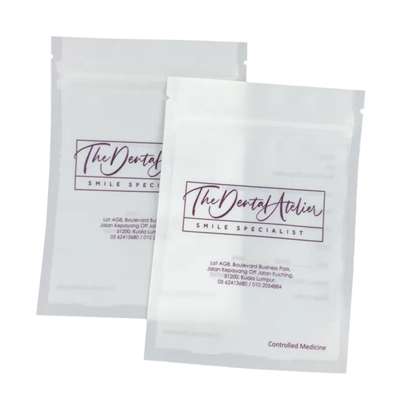 Confezioni di sacchetti di plastica di spessore personalizzato con sigillo termico per manico di sigillamento