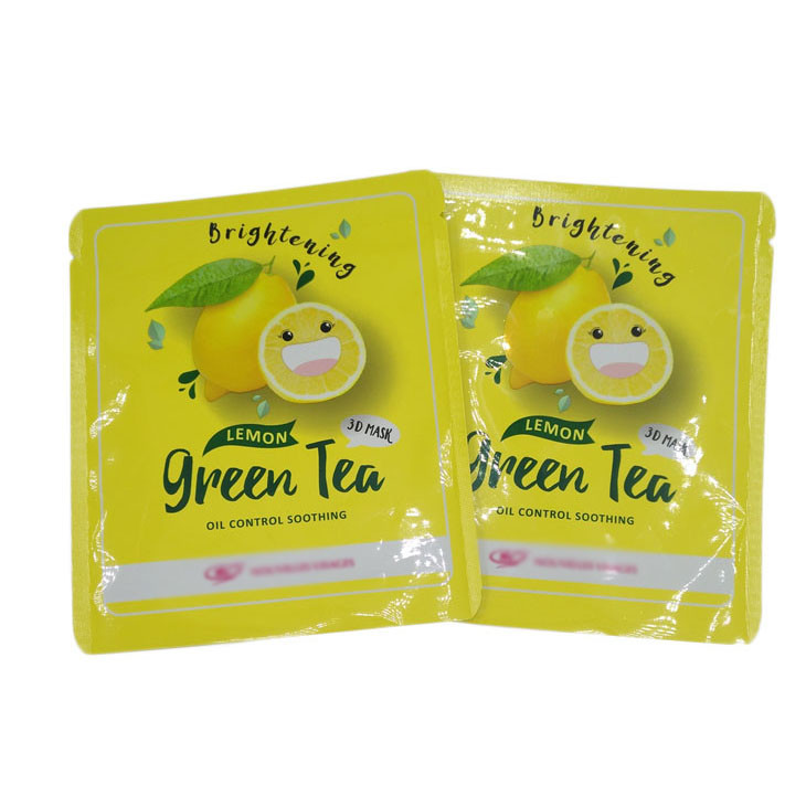 Sello termico Sottili tasche di sigillo a tre lati di dimensioni piatte pacchetti di campioni per maschere per il viso