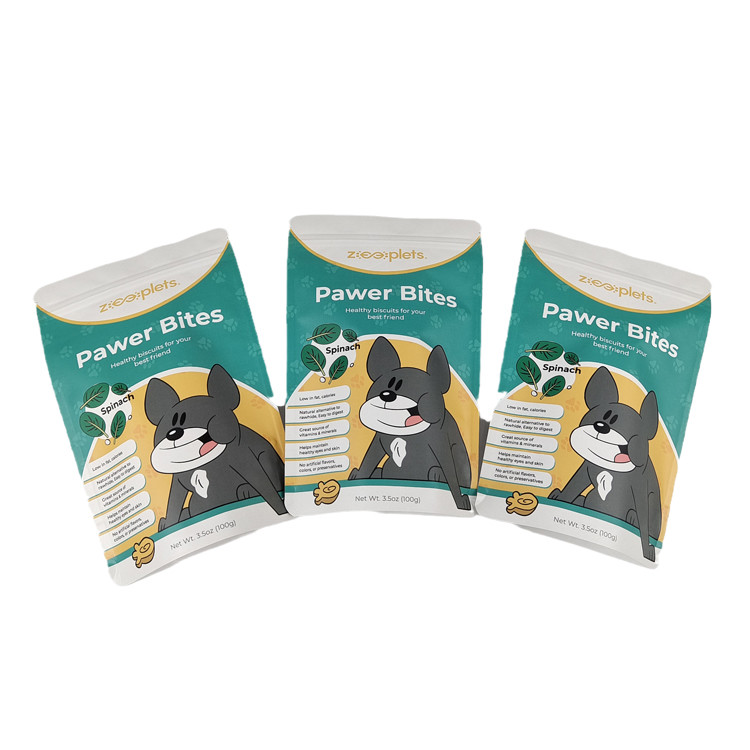 Borse a prova di odore personalizzate con logo Stand Up Kraft Paper Bag Gummy Candy Packaging