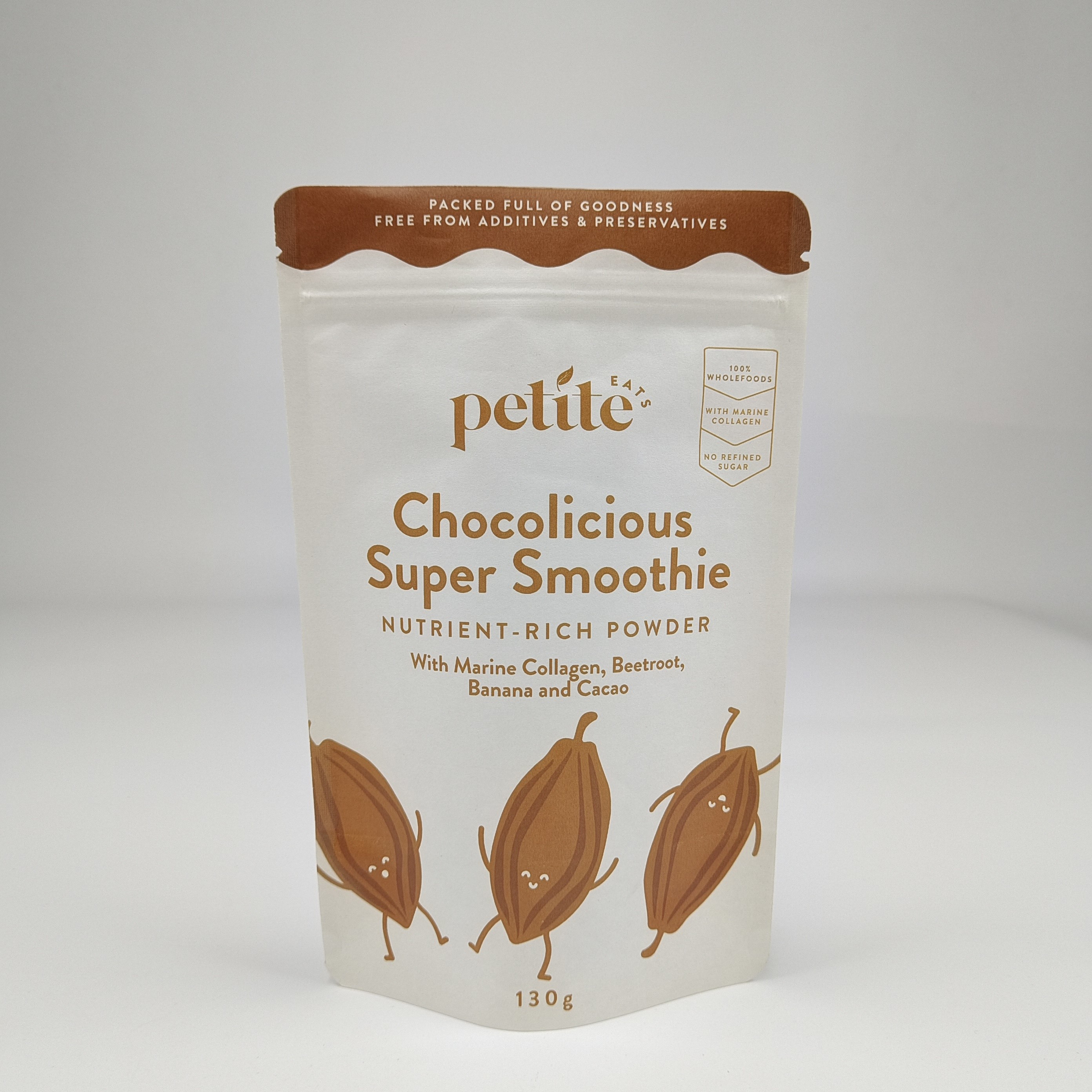 Campione gratuito Doypack riciclabile Zipper Kraft Paper Bag Custom Tea Bags Ziplock White Stand Up Bag