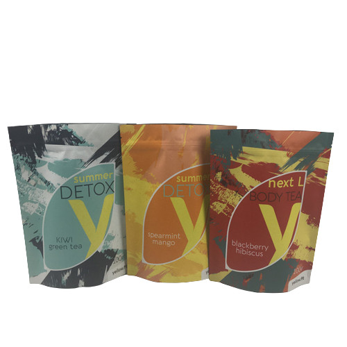 Imballaggio in cartone per l'esportazione Sacchetto di tè sottile con finitura lucida o opaca