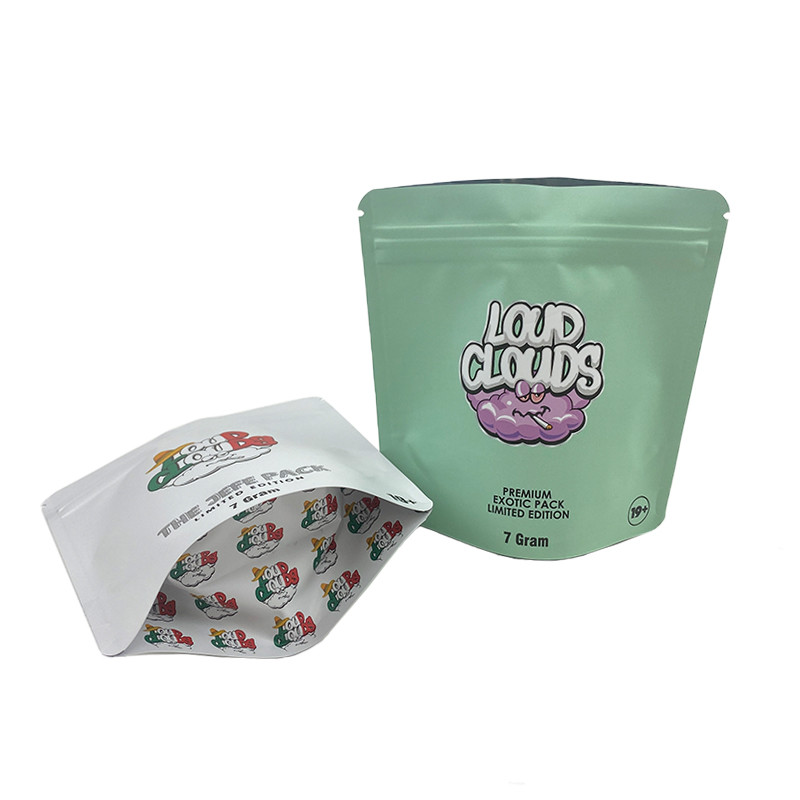 Imballaggio per incenso a base di erbe a colori personalizzato con struttura in materiale PET per il tipo di colore CMYK