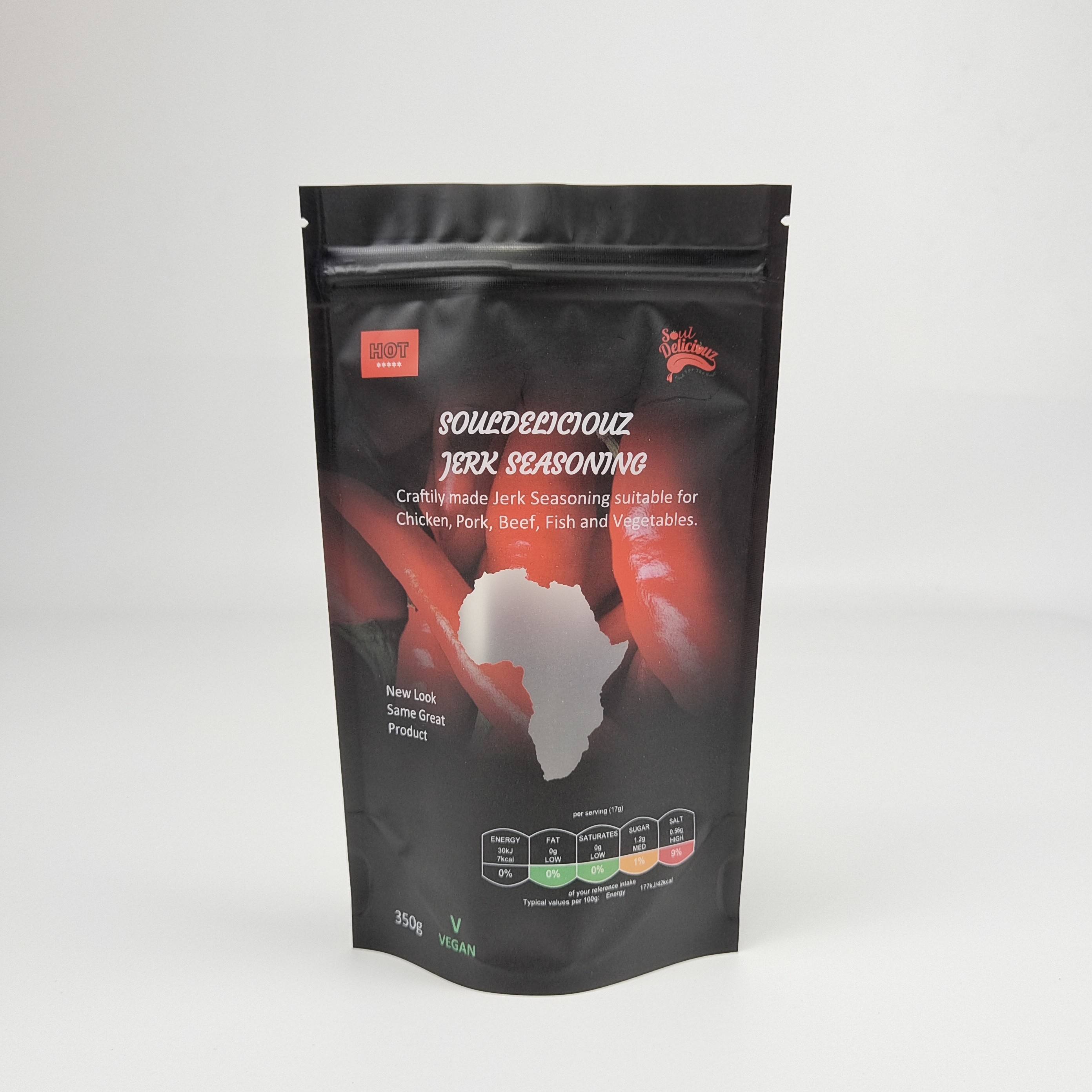 Pacchetto a colori completamente opaco ri-chiudibile con sacchetto in piedi con foglio di alluminio con confezionamento con zip lock con sacchetto Doypack Mylar confezionamento alimentare