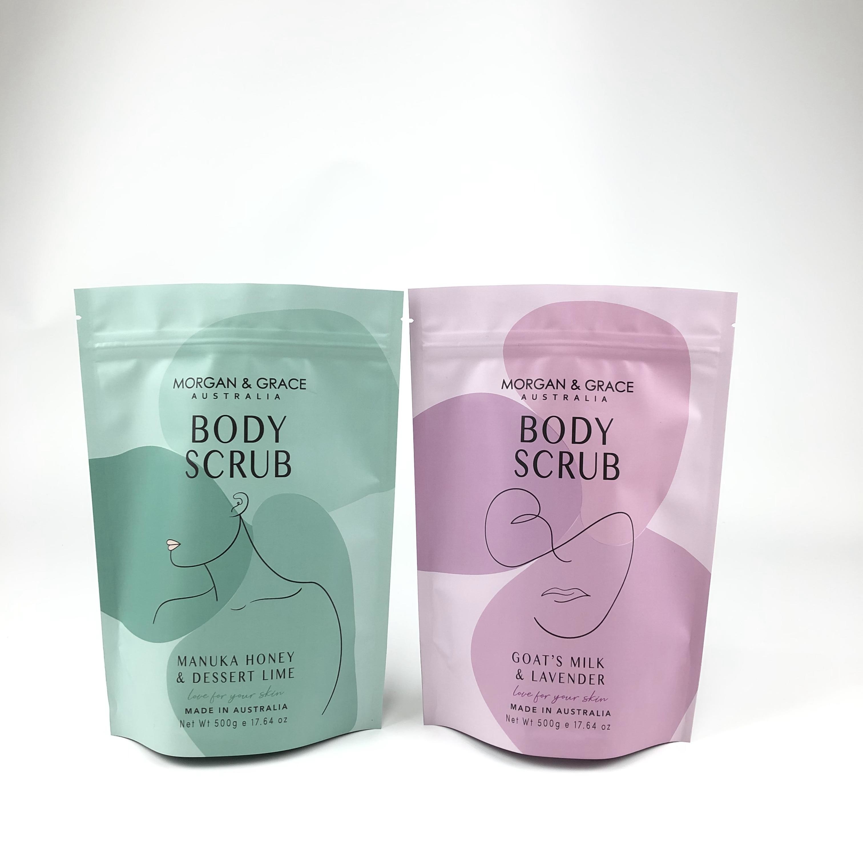 Sachet di cosmetici personalizzabili con file di progettazione CDR AI PSD PDF