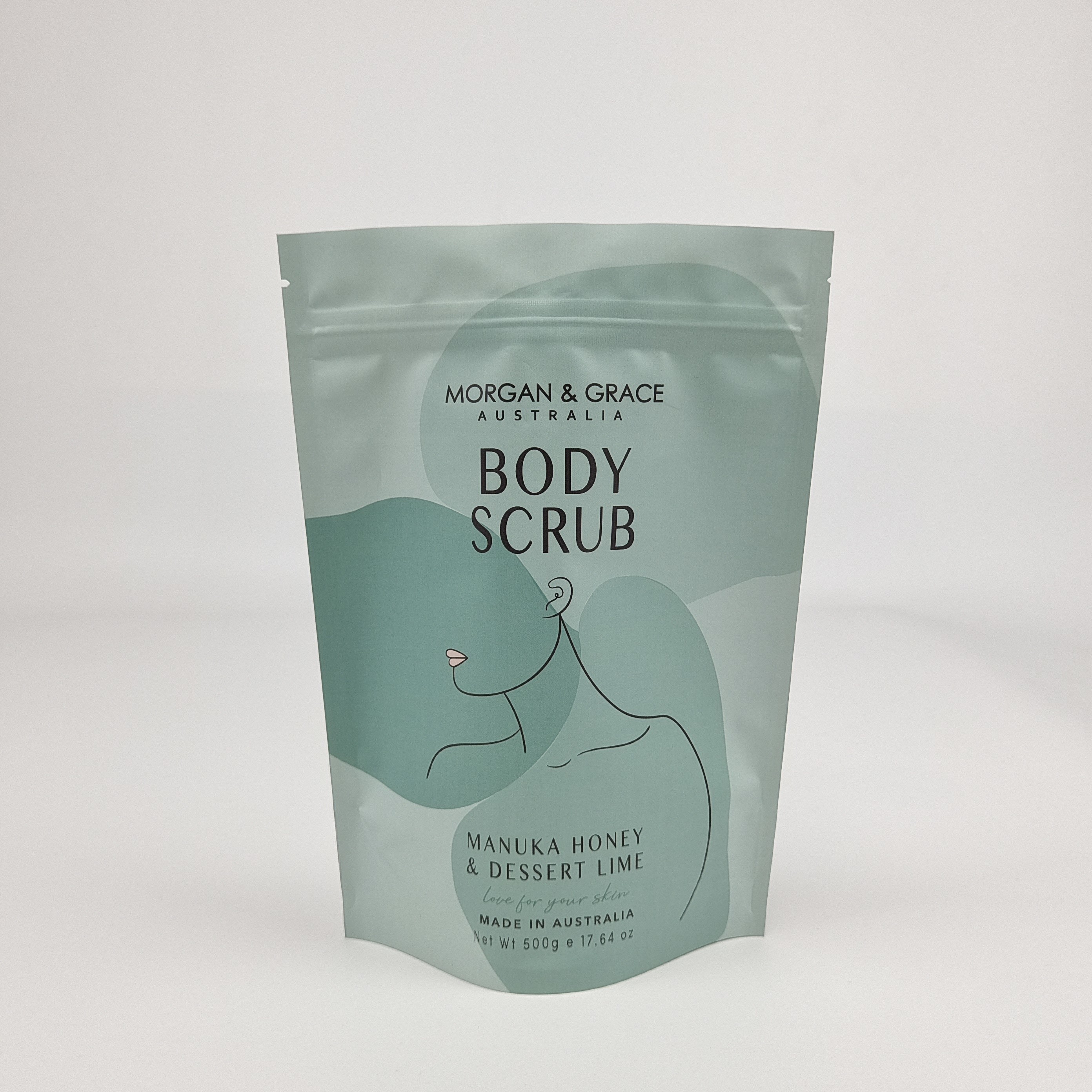 Personalizzare sacchetto stampato in piedi 50g 100g 250g 1kg sale da bagno corpo scrub sale da bagno imballaggio sacchetti ziplock