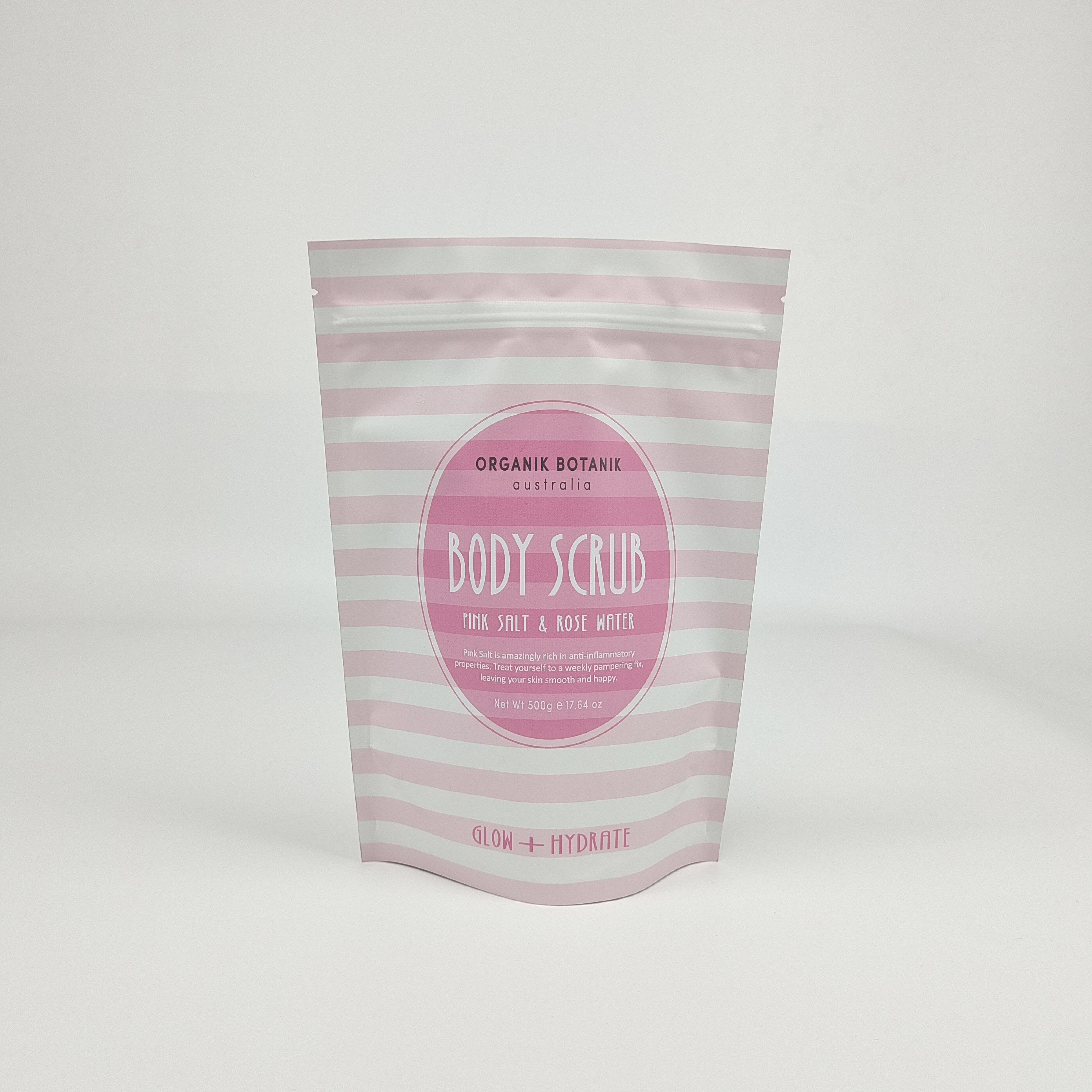 Imballaggio personalizzato Sacchetto a cerniera in piedi Sacchetto di plastica per lo scrub del corpo Bagno di sale Imballaggio di caffè Sacchetto per lo scrub del corpo