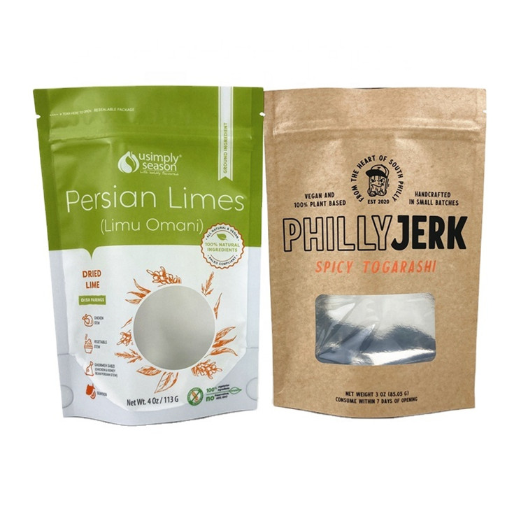 Tasse di carta kraft per manghi in polvere Comestibili Noci per biscotti Alimenti per animali da compagnia Tè ecologico Tasse di carta a prova di odore