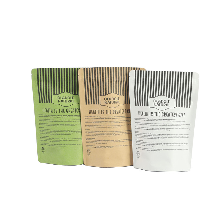 Tasse di carta kraft per manghi in polvere Comestibili Noci per biscotti Alimenti per animali da compagnia Tè ecologico Tasse di carta a prova di odore