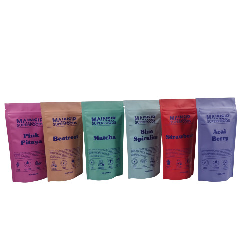 Borse Mylar stampate digitalmente a prova di odore, confezionamento in polvere di caffè, confezionamento in possesso di una borsa a chiusura a zip, con foglio di alluminio