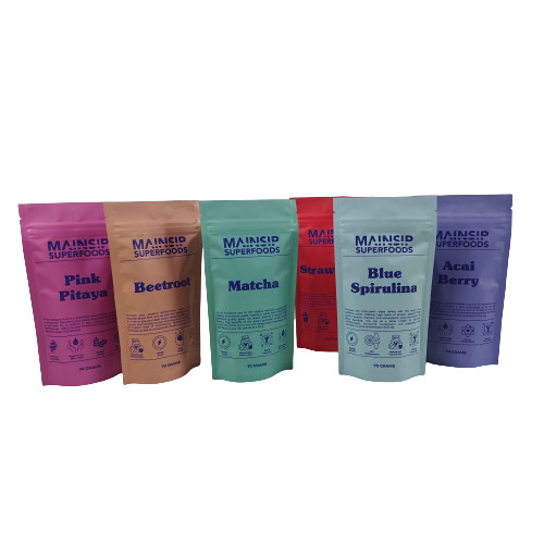 Sacchetti di imballaggio per biscotti a prova d'odore personalizzati con chiusura a cerniera e sacchetti di plastica con foglio di alluminio