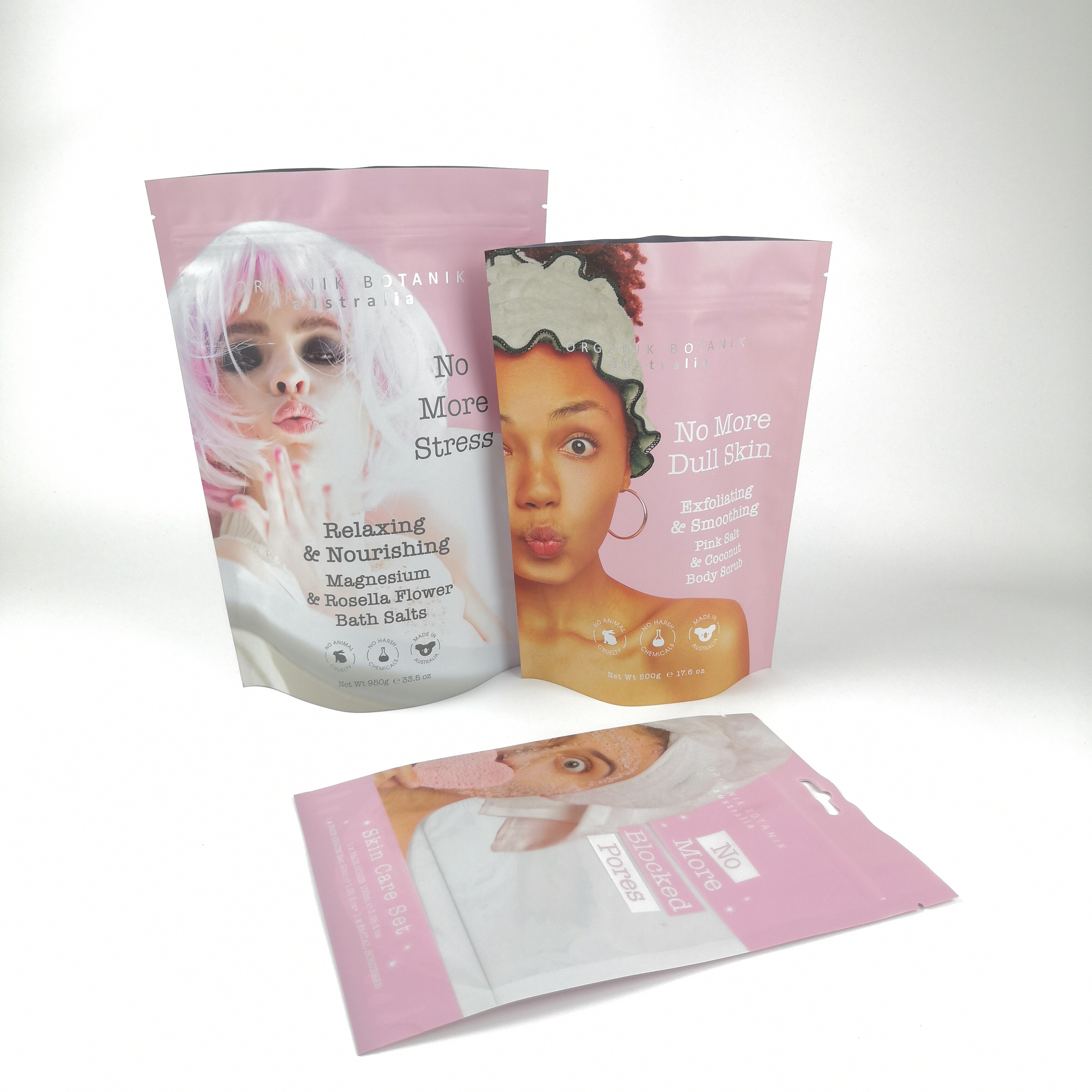 Borsa di plastica stampata in plastica di fabbrica con stampa di logo