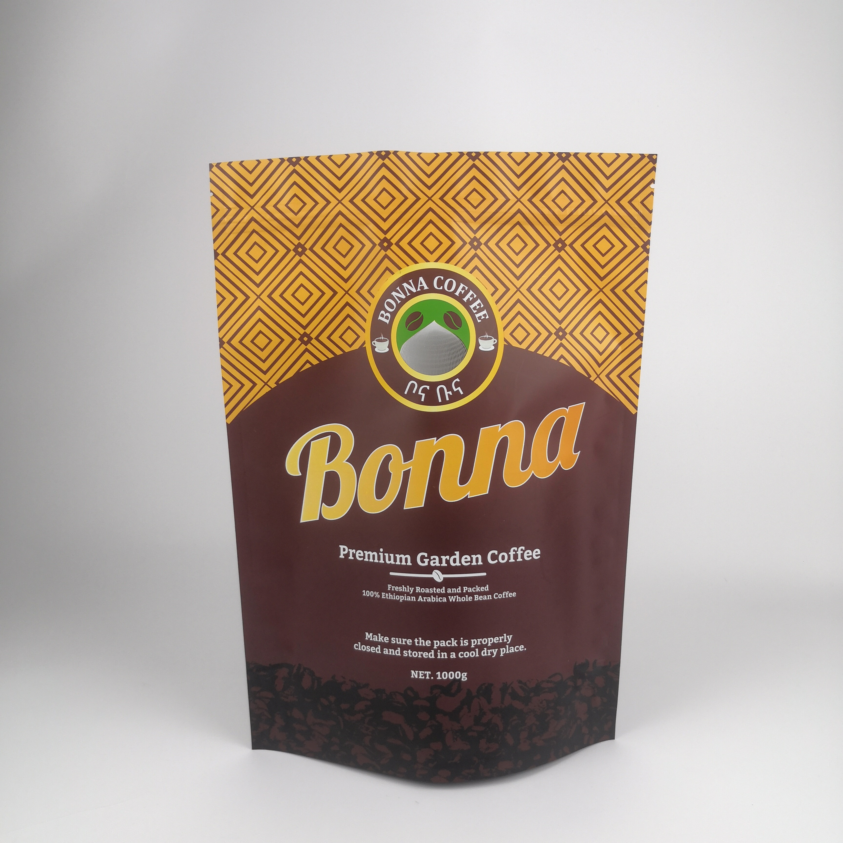 Sacchetti di imballaggio in carta kraft a prova di odore ri-chiudibili su misura per caramelle di gomma in polvere con logo