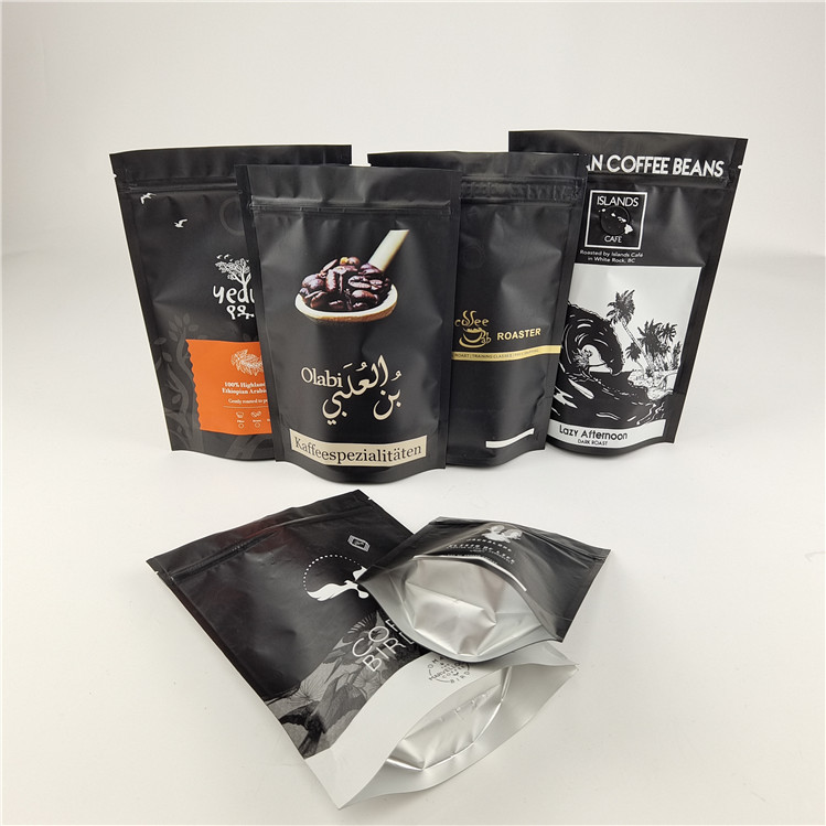 Fogli di alluminio stratificato Ziplock Stand Up Pouch Stampa digitale Dimensioni personalizzate / Colori