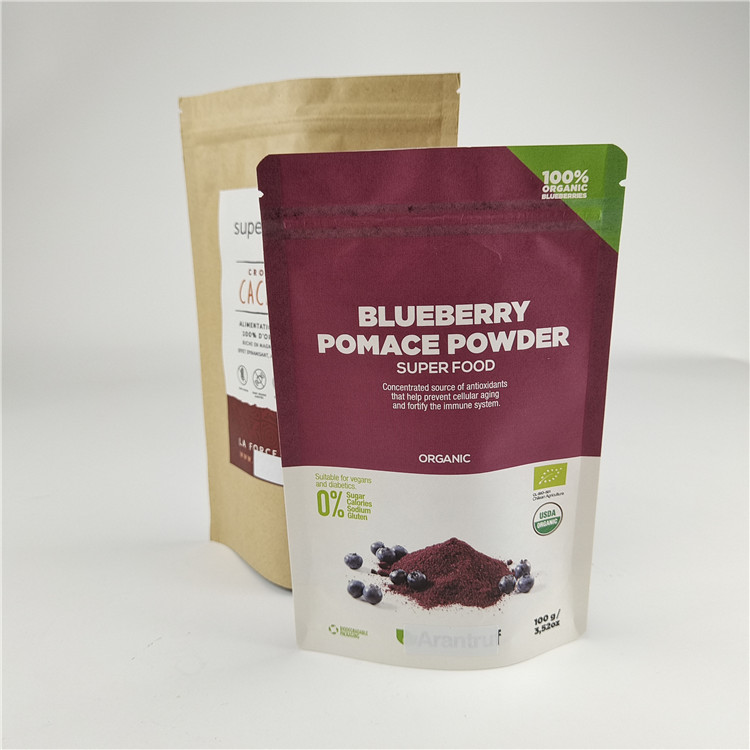 Materiale di imballaggio alimentare Stampa digitale personalizzata Sacchetti con cerniera a prova di odore a prova di umidità