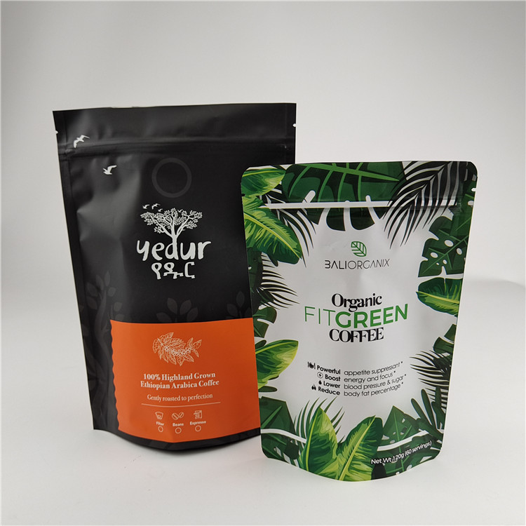 Ingrosso Imprimito su misura Assicurazione della Qualità Chiusura a cerniera di plastica Ricapribile Sacchetto di imballaggio a sigillo alimentare di plastica