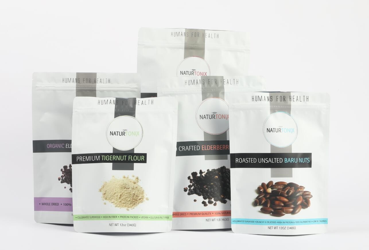 Confezionato con sacchetti di sigillo a tre lati con confezione in finitura lucida o opaca