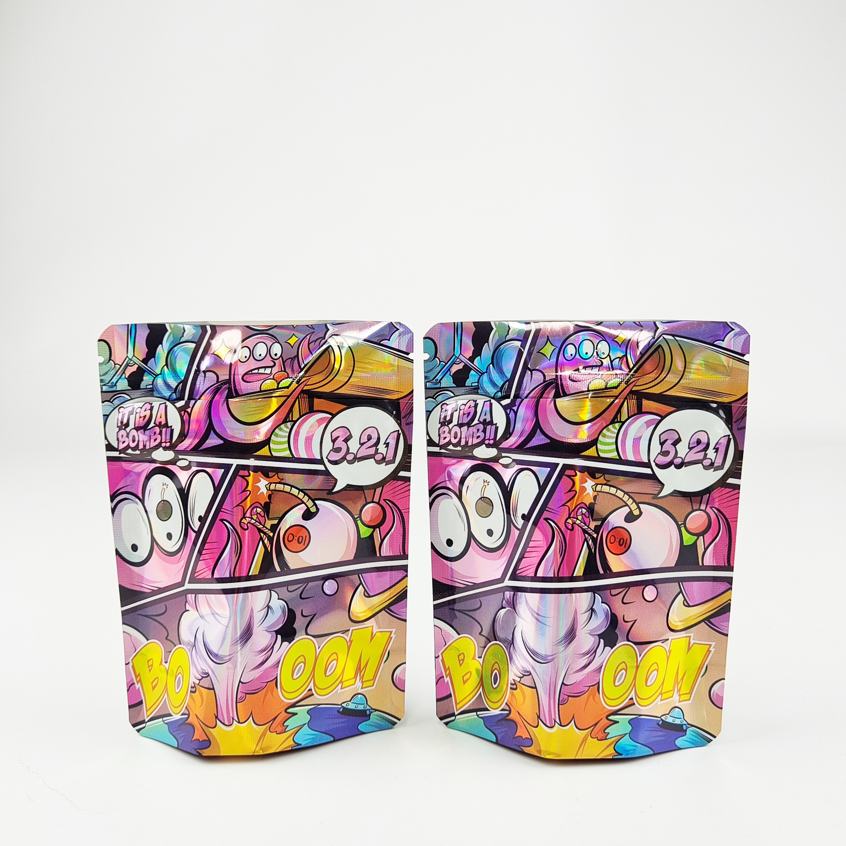 Metodo di spedizione negoziabile Borsa da tè sottile con finitura lucida o opaca per il design personalizzato