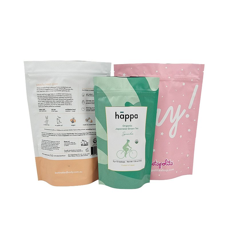 Imballaggio in stand up/Doy Pack/Doy Pack/Doy Packaging Acciaio di alluminio con cerniera