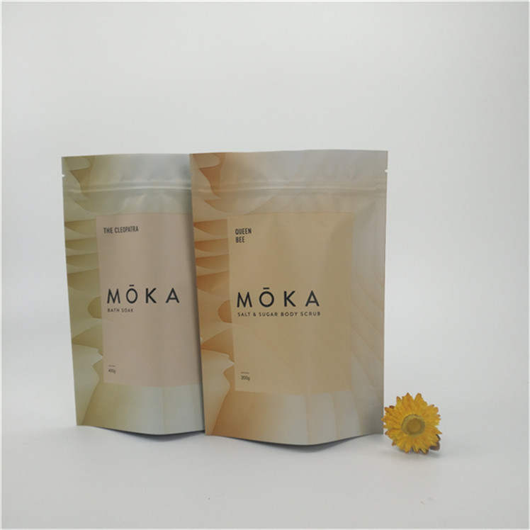 Assicurazione della qualità Borse di stampa digitale Sigillo termico Oceano naturale Sale marino Imballaggio Borsa