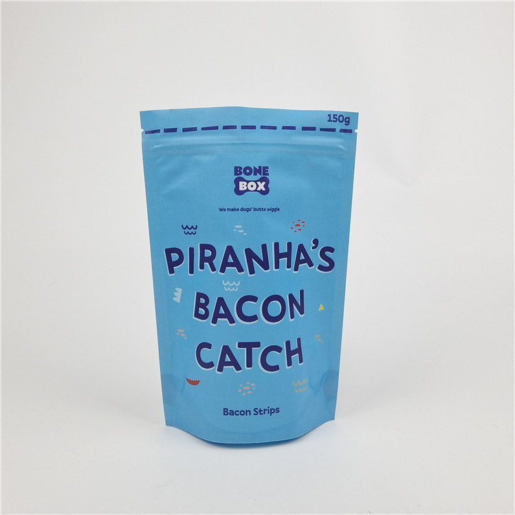 Ingrosso Logo personalizzato Stampa digitale Chiusura a cerniera Plastico PET Aluminio Frosted Stand Up Bag