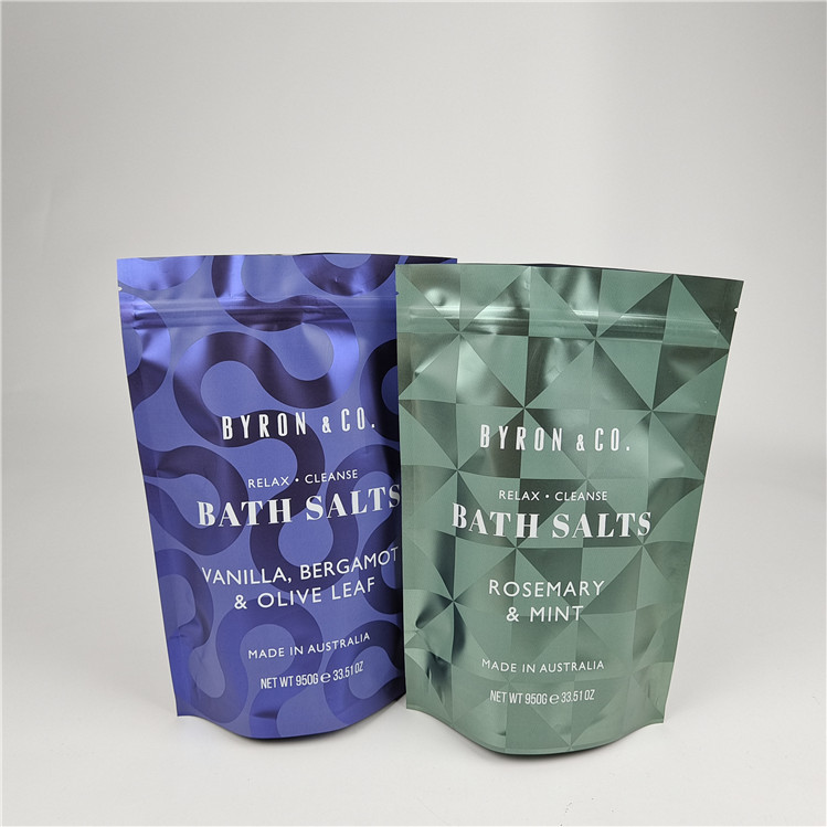 Sacchetto Stand Up con cerniera antiodore antiumidità anti-umidità sacchetto di imballaggio per la pulizia del corpo